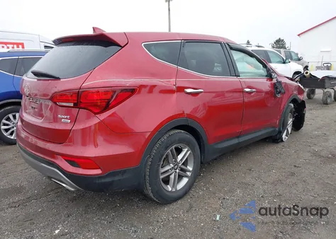 2017 Hyundai Santa Fe Sport 2.4L из США, поврежденный, VIN 5XYZTDLB5HG494381